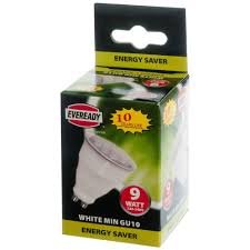 EVEREADY 9W GU10 SPOT SOFT WHITE CFL LAMP