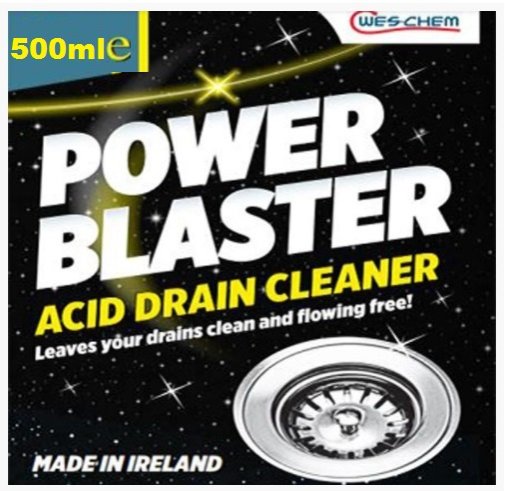 POWER BLASTER ACID DRAIN CLEANER 500ML