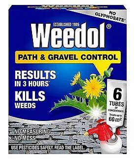 WEEDOL PATH & GRAVEL CONTROL 6 TUBES