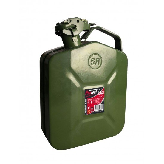 5 LTR METAL JERRY CAN (GREEN)