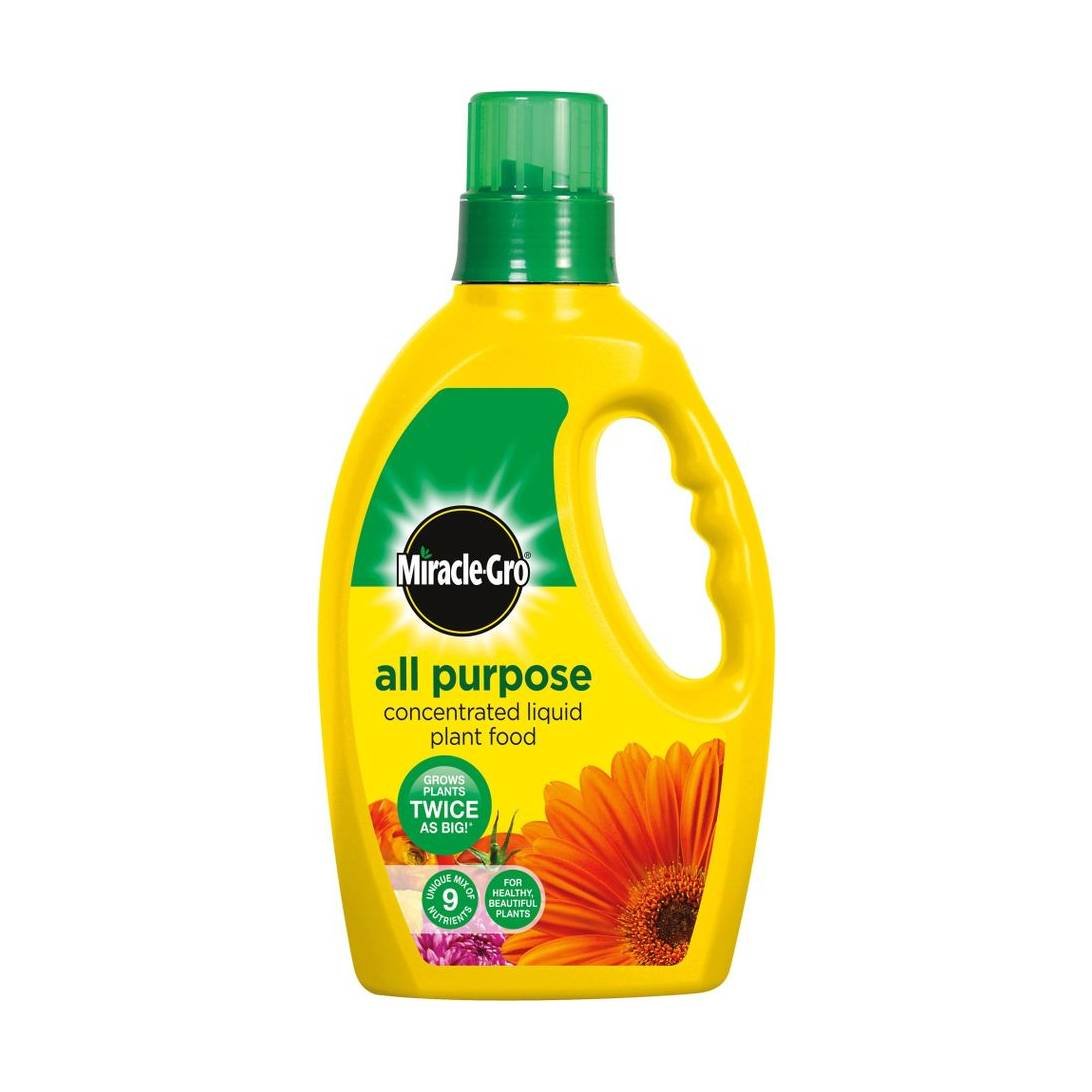 MIRACLE-GRO ALL PURPOSE CONCENTRATED PLANT FOOD LIQUID 800 ML