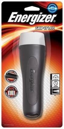 ENERGIZER 2 x D GRIP IT LED TORCH