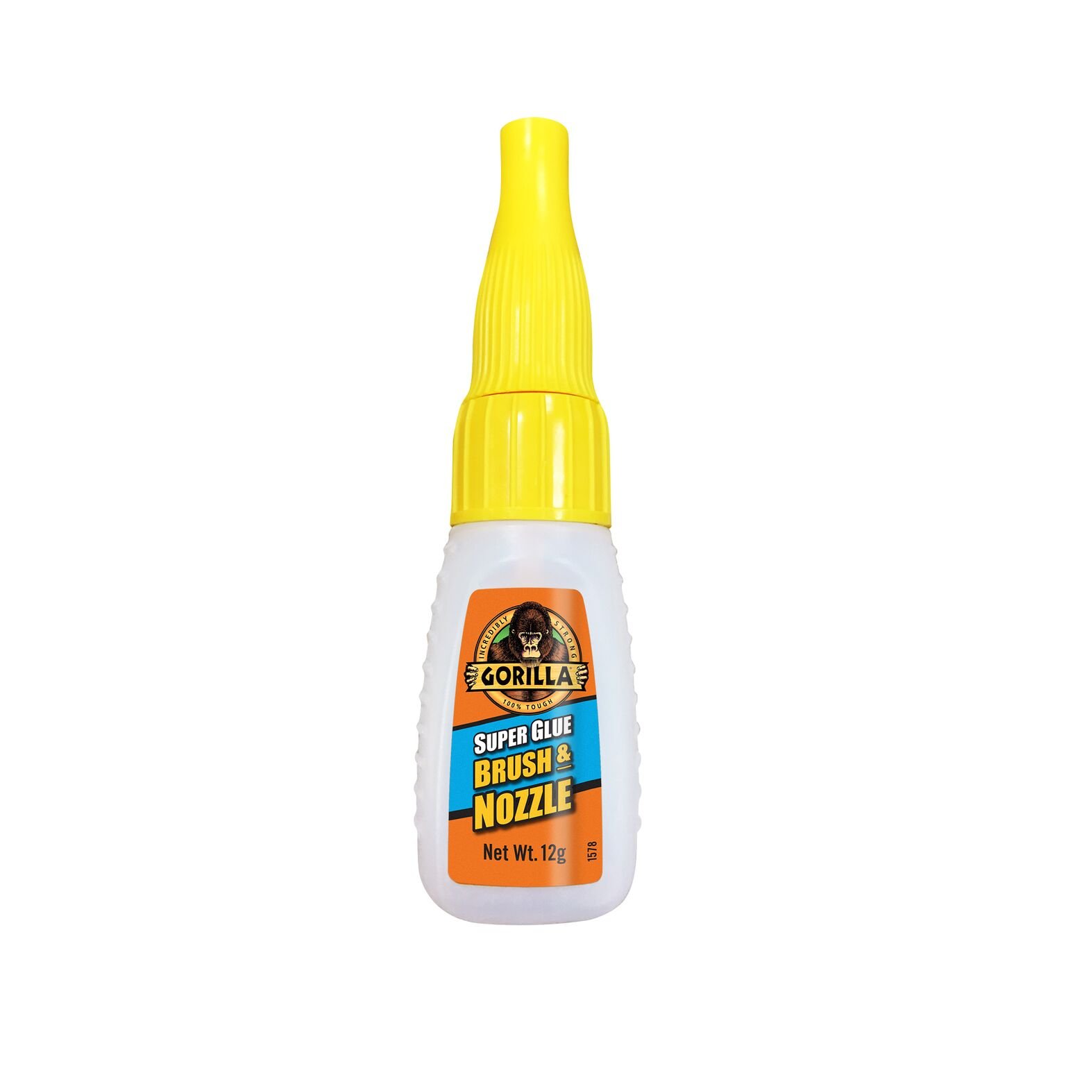 GORILLA SUPER GLUE 12 GRM BRUSH & NOZZLE